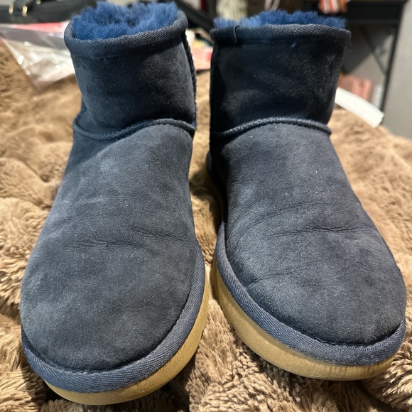 UGG Shoes - Ugg-Cozy Blue Boots S7